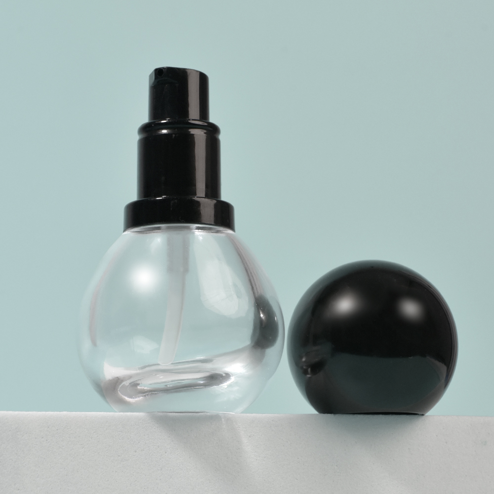 PL51 Drop Glass Pump Bottle